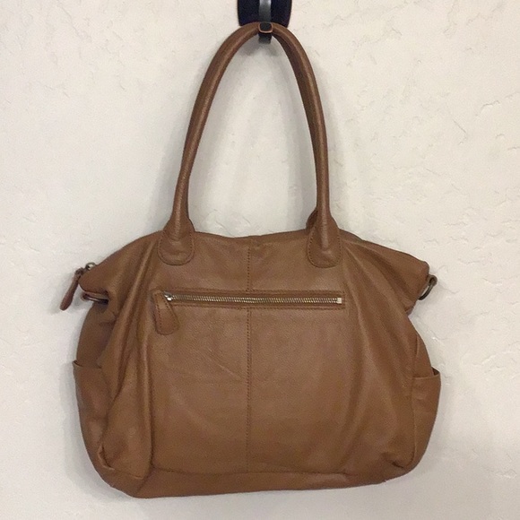 Liebeskind camel leather convertible crossbody - Picture 2 of 16